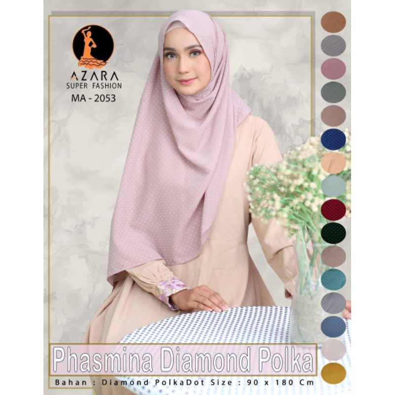 PASHMINA POLKADOT// POLKA CERUTY// ORI BY AZARA