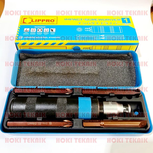 Obeng Getok Lippro 5 pcs Box Besi Obeng Ketok 5pcs Set Lippro Terjangkau