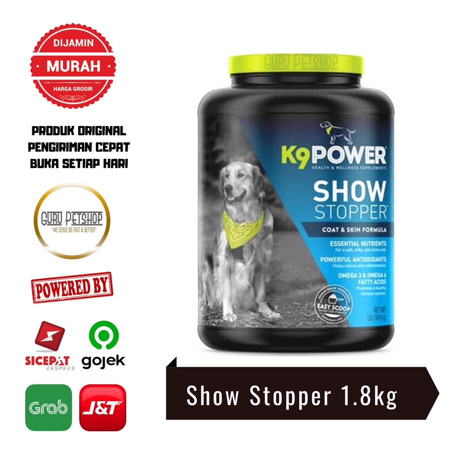 K9 Power Dog Supplement - Show Stopper 4 LB (Made In USA)