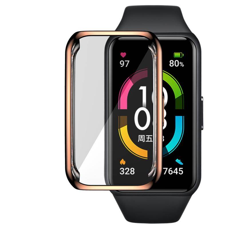 Casing Soft Case Huawei Honor Band 6 Pro Watch Fit Es Bahan Tpu Dengan Frame Bumper