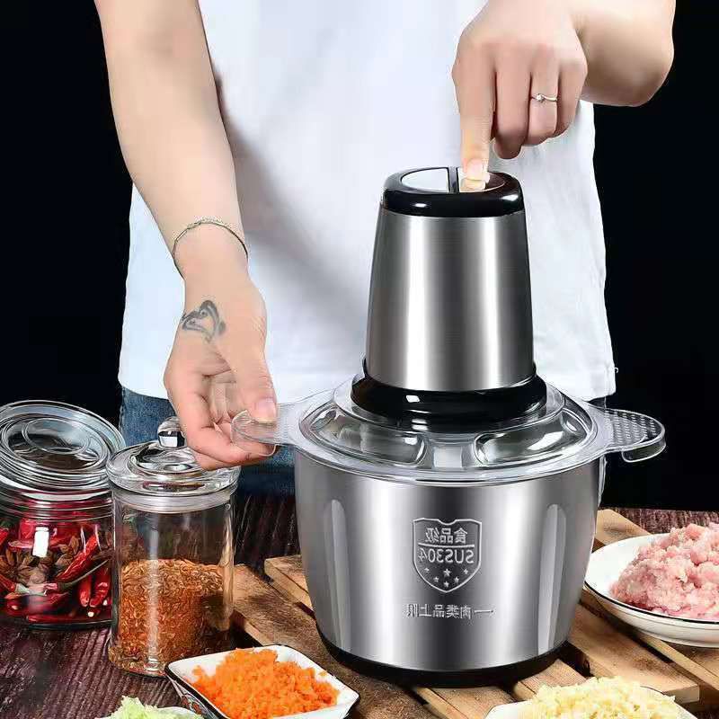 Alat penggiling bumbu food chopper terlaris/food processor stainless