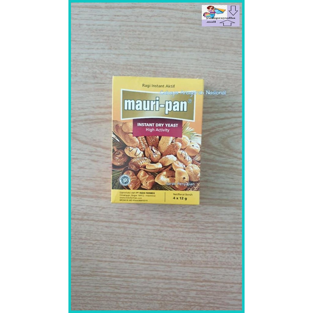 

54Etr7U- Mauripan Ragi / Mauripan Yeast 4 X 12 Gram 9Uhhjt7-