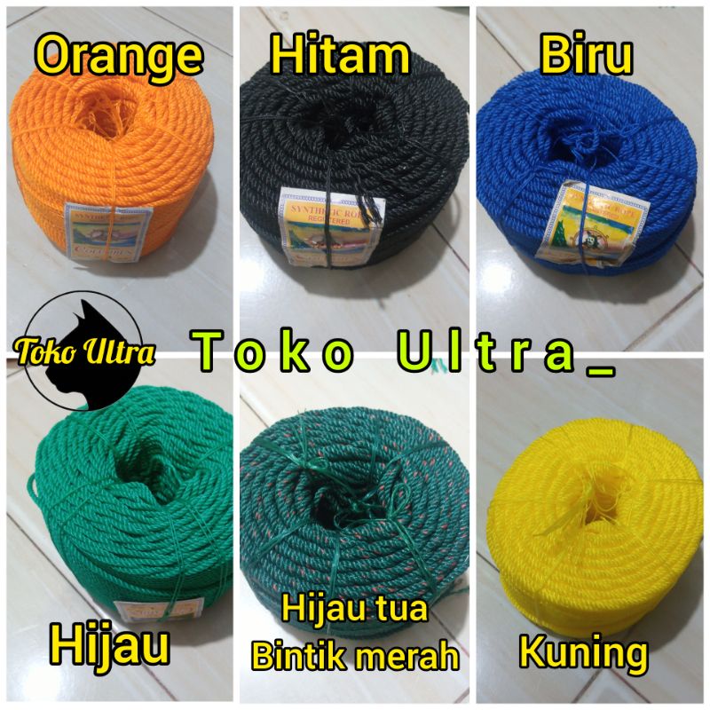 TALI 3 MILI / TAMBANG 3MM / TAMBANG PLASTIK 3MM / TAMPAR 3MM / TALI JEMURAN / TALI RIS JARING / TAMBANG KECIL / TALI TERPAL / TAMBANG KAPAL / TALI MURAH / TALI COD / TAMPAR MURAH / TALI IKAT BARANG