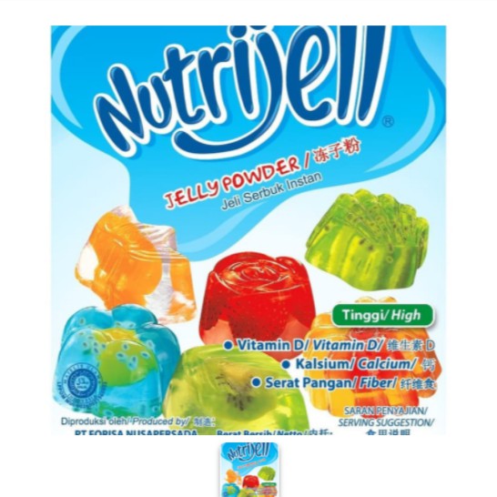 Nutrijell Jelly Plain 15gr