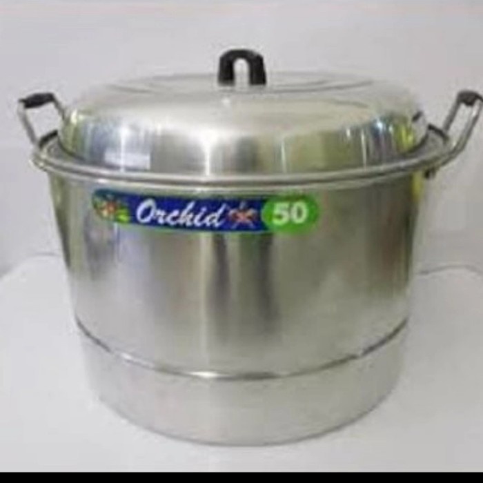 panci kukus besar jumbo orchid 50cm