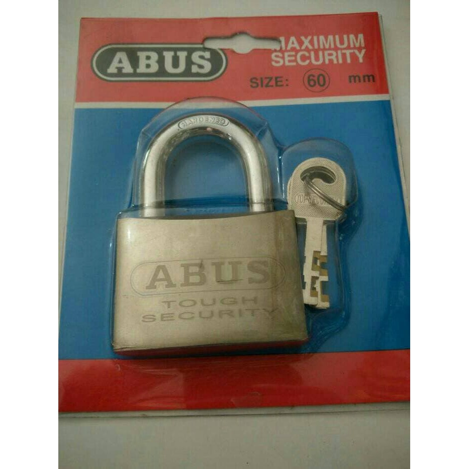 Gembok Rumah / Toko Abus 60mm Pendek