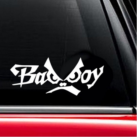 Stiker Badboy Laptop Helm HP Dashboard Motor Mobil Cutting Sticker
