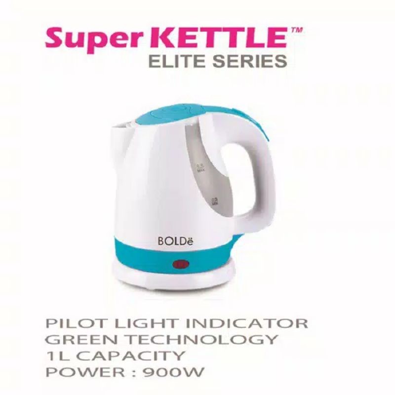 Bolde Super Kettle / Teko Listrik Elite Series 0.9Liter