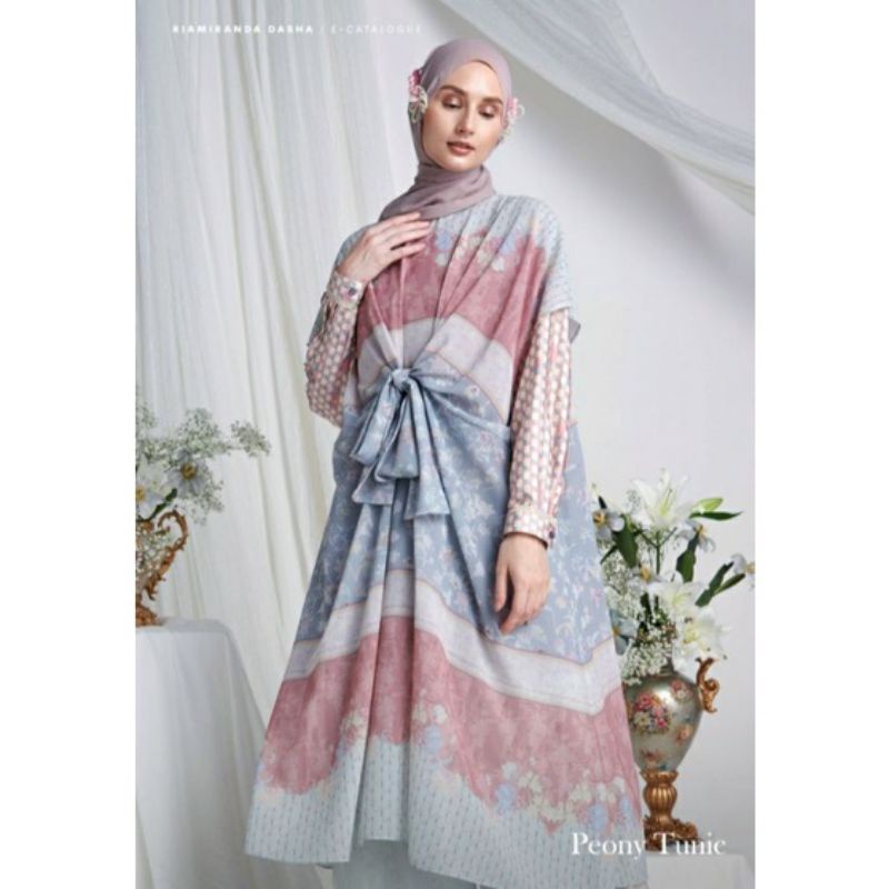 TAIL TUNIK Koleksi Dasha Ria Miranda ORI
