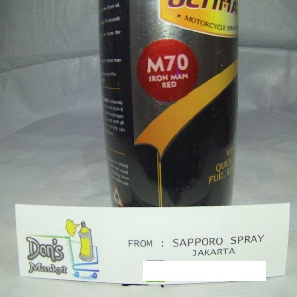 SAPPORO ULTIMATE IRON MAN RED M70 400 ML