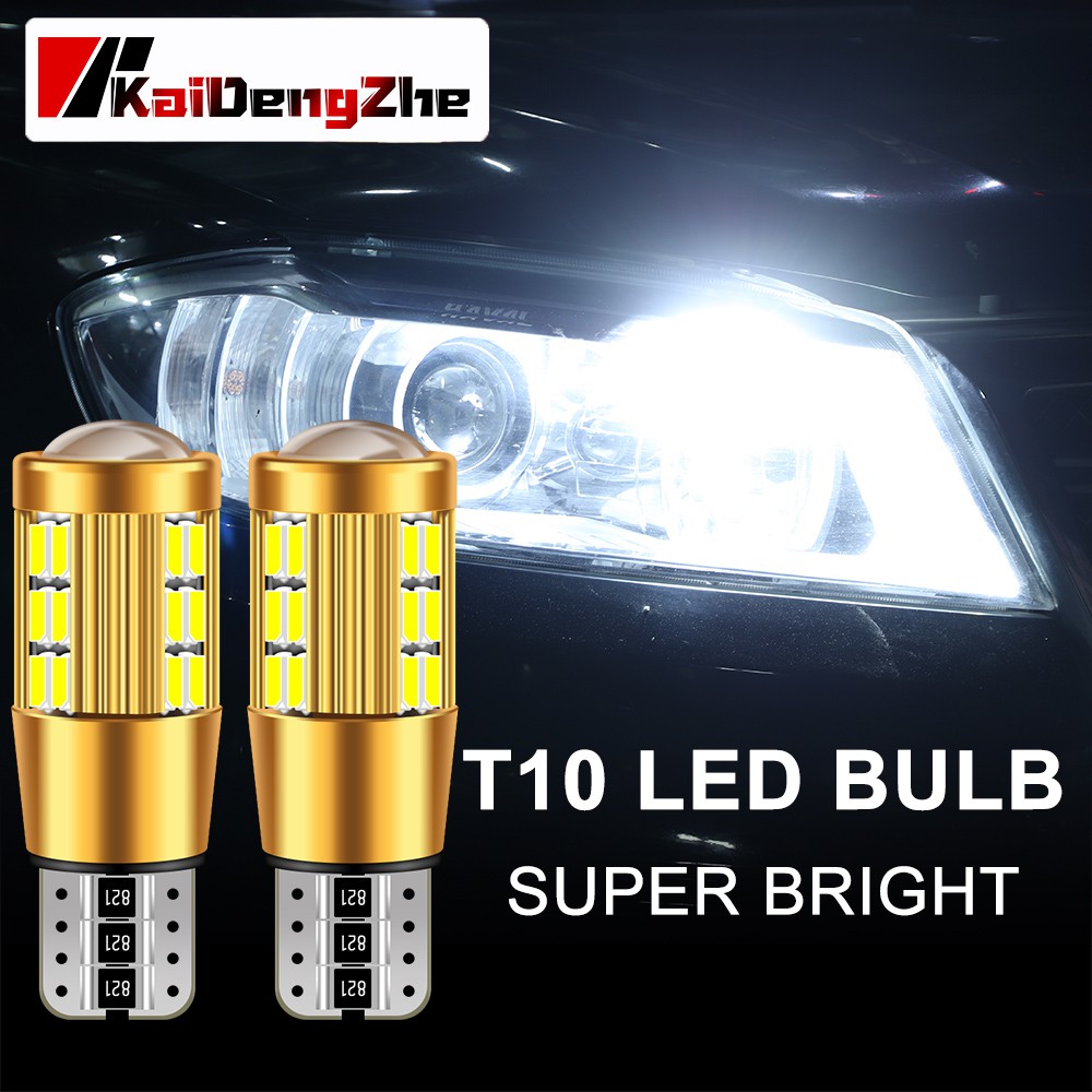 W5W T10 LED Canbus 12V 6000K 3014 30 SMD Car 5W5 LED Bulb Clearance Wedge Side Light Super Bright For Car LED Lighting