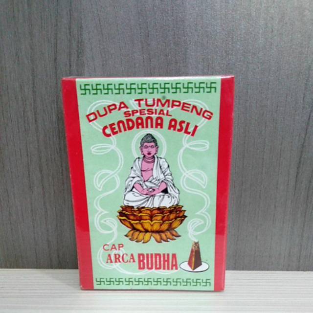 Dupa tumpeng spesial cendana asli cap Arca Budha