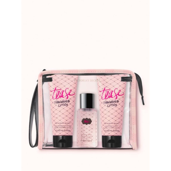 VICTORIA'S SECRET GIFT SET TRAVEL SIZE TEASE ISI 3