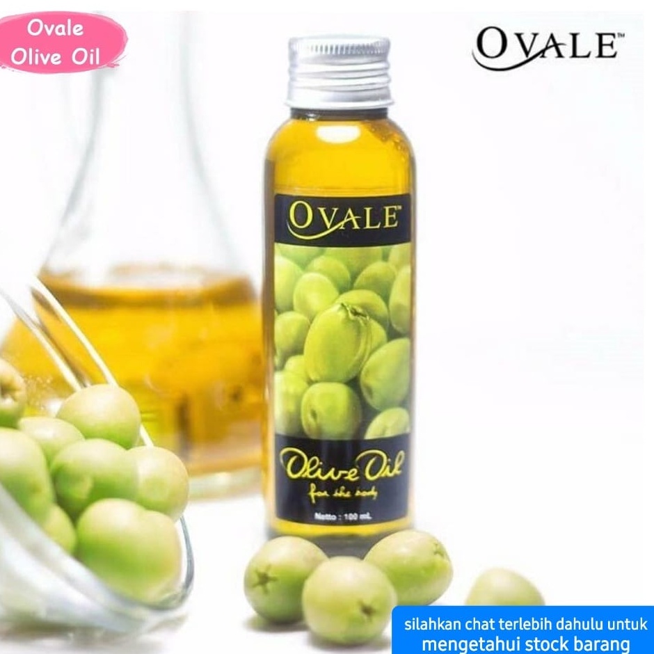 OVALE OLIV OIL 100ML BODY OIL BOTOL MINYAK ZAITUN PERAWATAN TUBUH