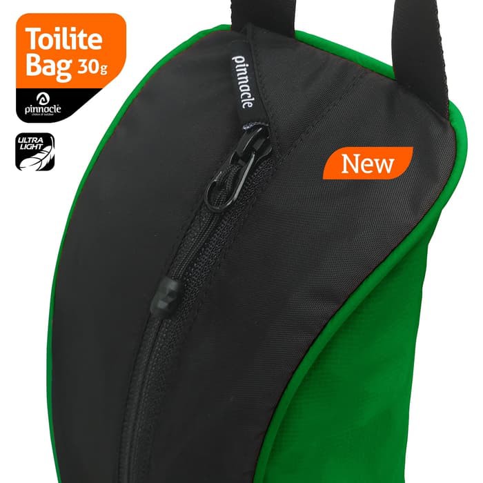 Pinnacle Toilite Bag - Orange, Blue, Green