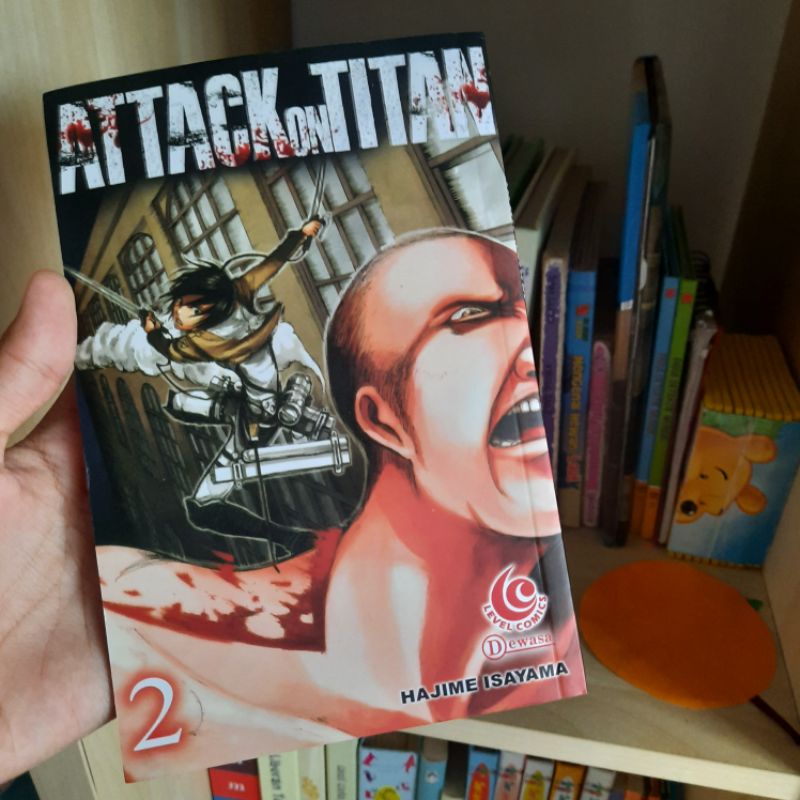 Preloved komik Attack On Titan 1 2 3 27
