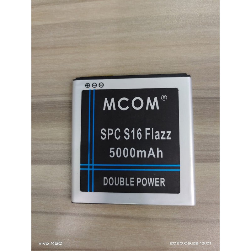 Battery Batre Baterai Double Power Mcom SPC S16 FLAZZ