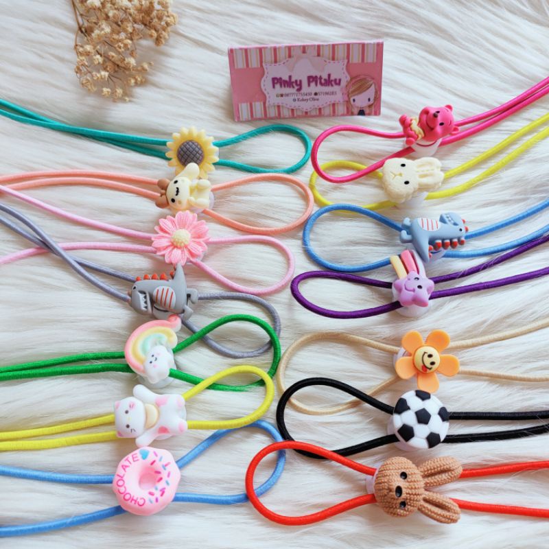 Strap Masker Anak / Tali Masker Anak BISA CUSTOM NAMA/ kalung masker anak Lucu / pengait masker anak