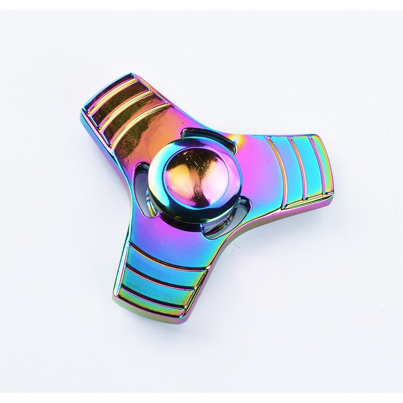 Spinner Fidget / Fidget Spinner Metal Rainbow 3 Side