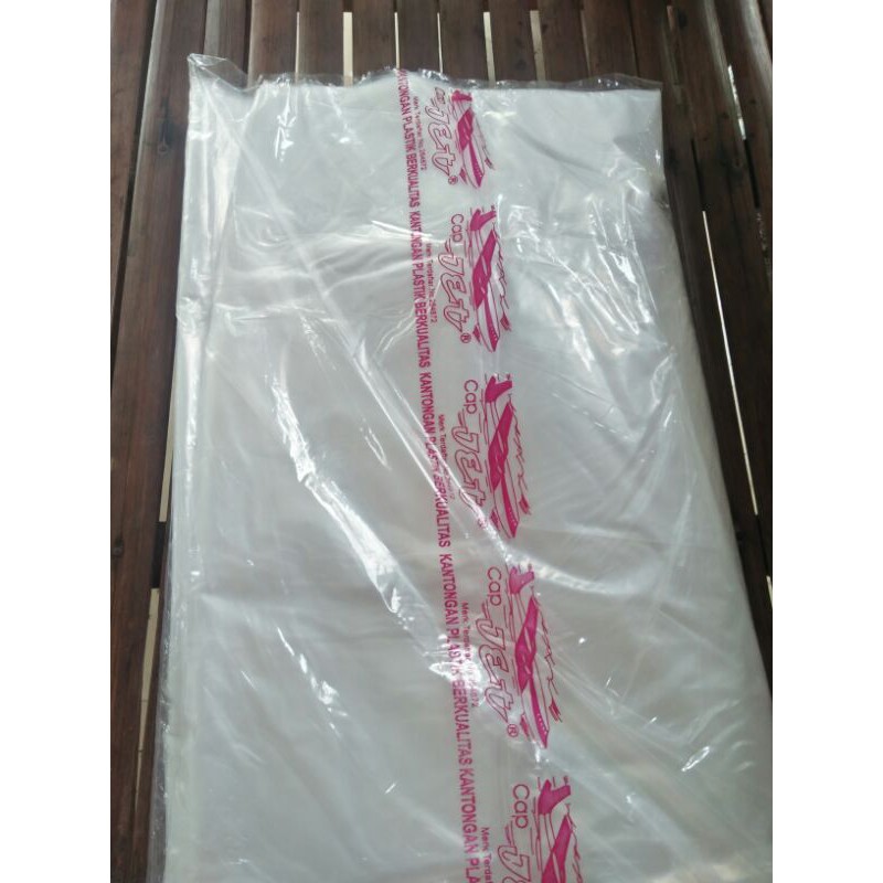 Plastik Roll bening lebar 100cm/Bungkus Kasur/Karpet
