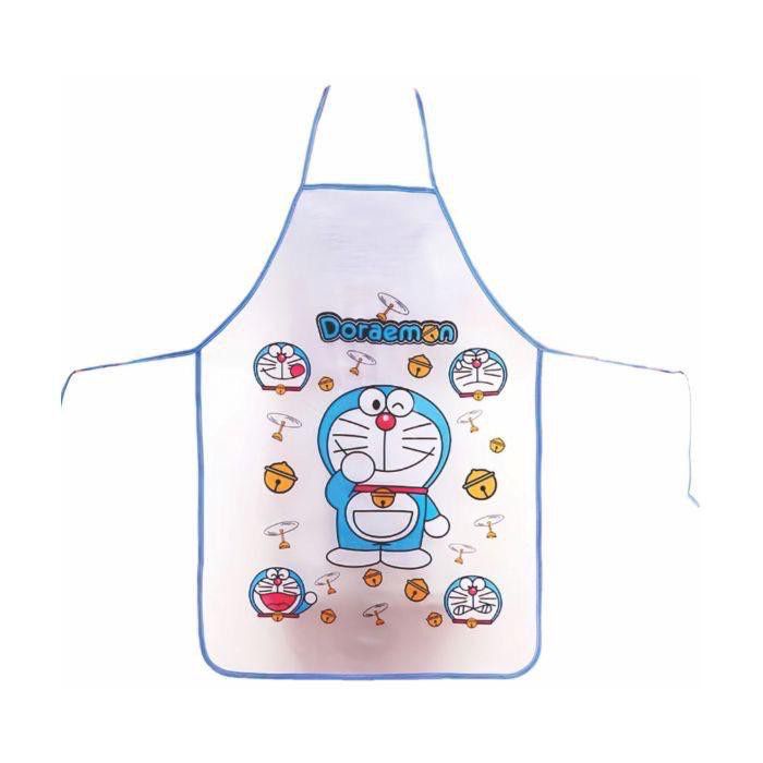 Celemek Apron Anak Karakter Doraemon Kitty Panda Gajah Rabbit Motif Lucu Celemek Dapur Anti Air