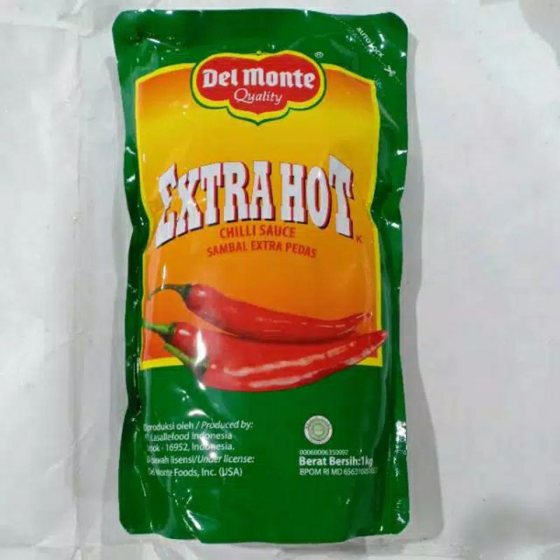 delmonte extra hot refill 1 kg