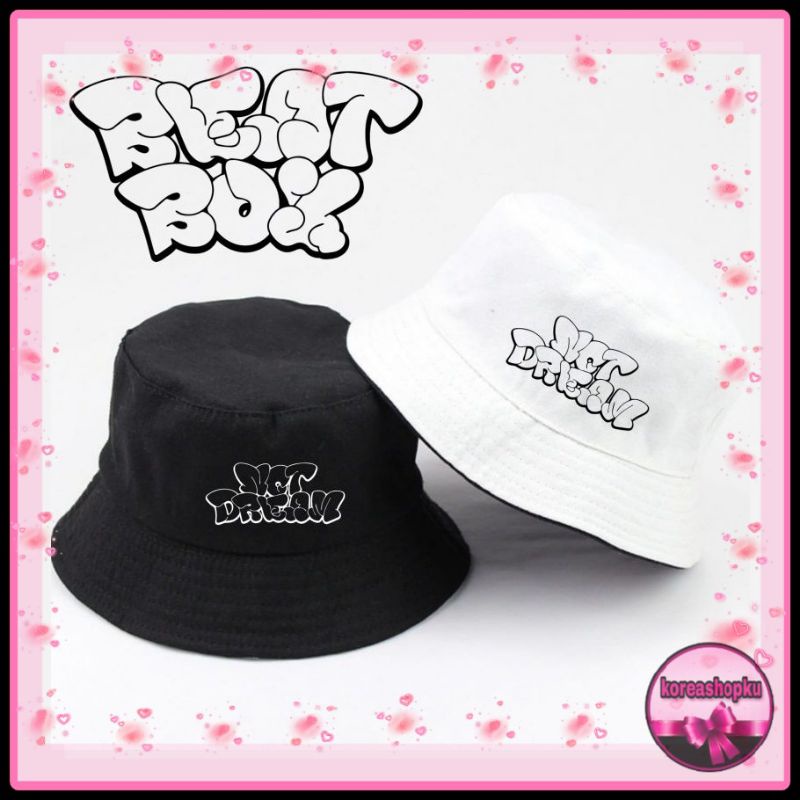 TOPI BUCKET HAT NCT DREAM BEATBOX JISUNG JAEMIN HAECHAN RENJUN CHENLE MARK JENO KPOP KOREA