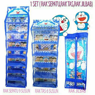  RAK  SET 3 IN 1 KARAKTER  RAK  GANTUNG  RAK  SERBAGUNA  