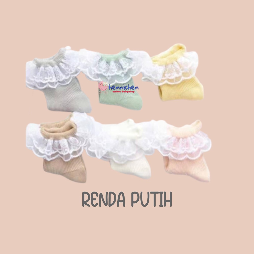 BANYAK MOTIF CATELL CATTLE CATTEL LOVE KAOS KAKI RENDA BAYI KAOS KAKI BAYI TEBAL RAJUT 1 PASANG LUCU