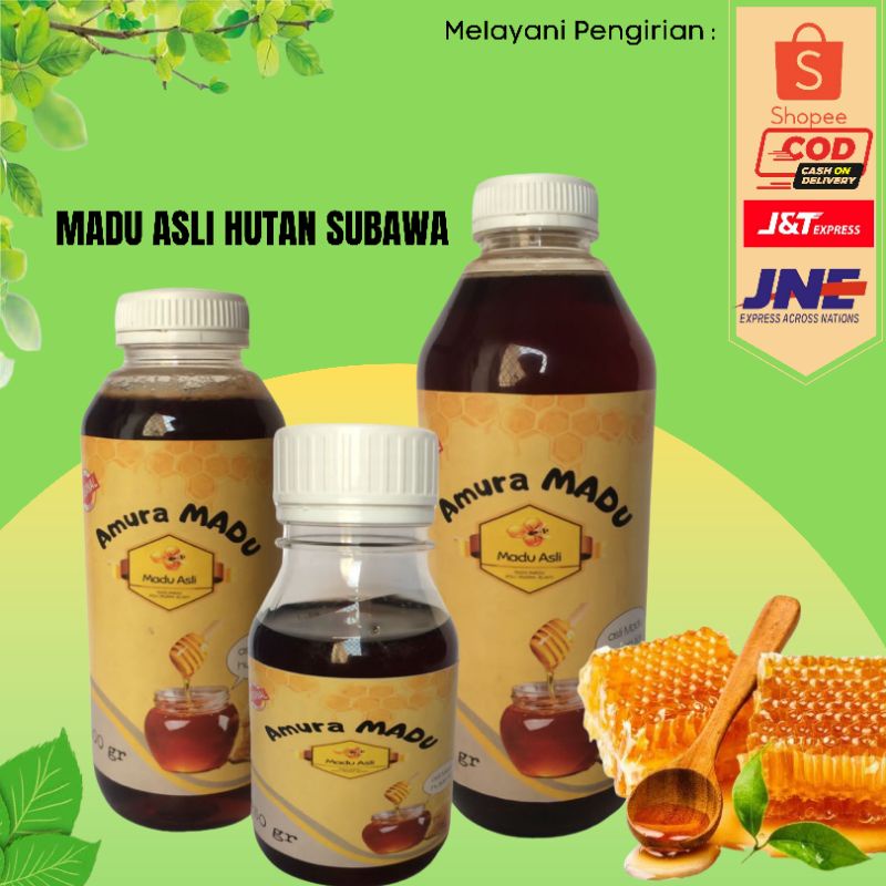 

Madu Asli-MAdu Murni(250 gram 500 gram 1000 gram)" Amura_Madu