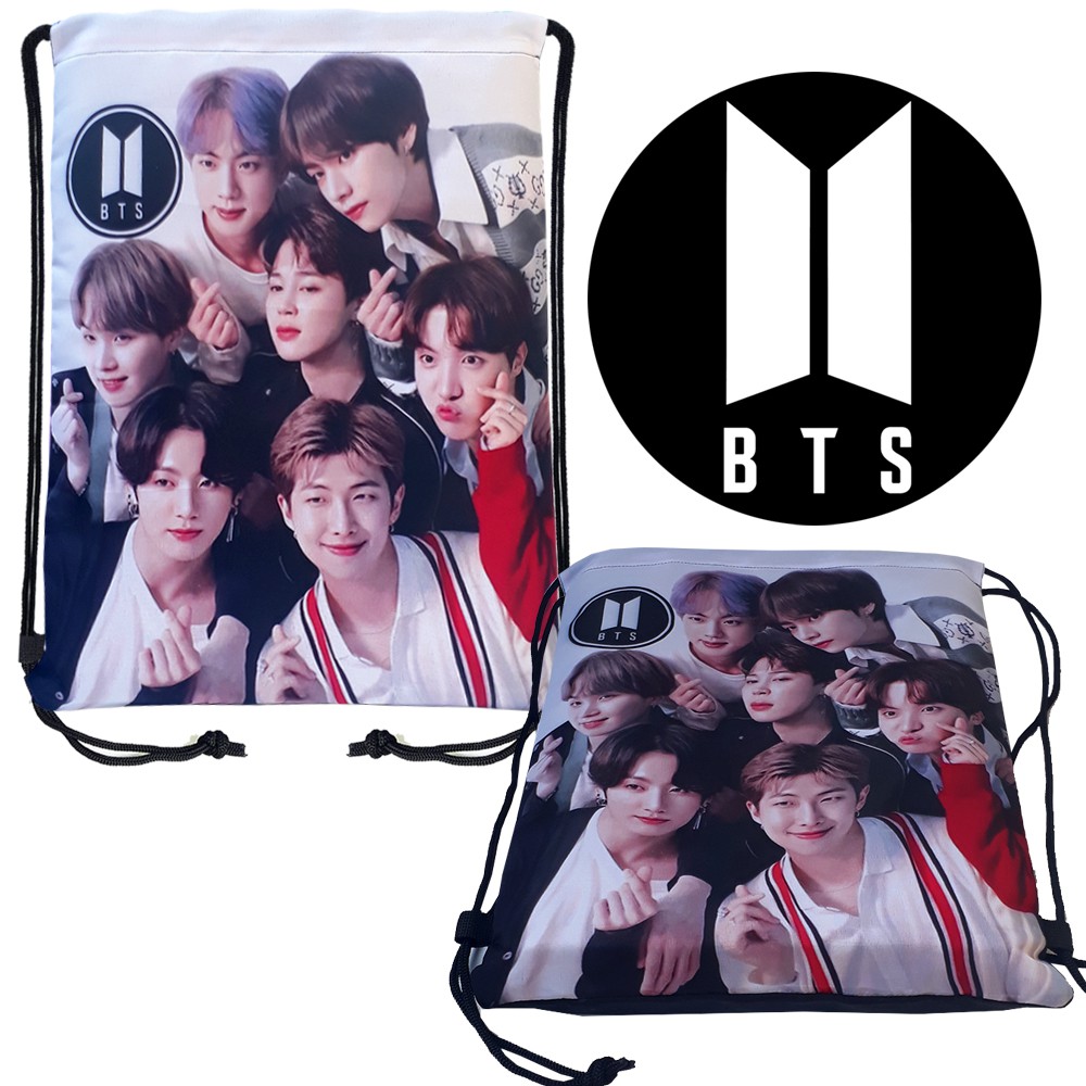 Tas Serut Anak BT21 - Tas Serut - Tas sekolah - Tas Serut Tas Serut Wanita