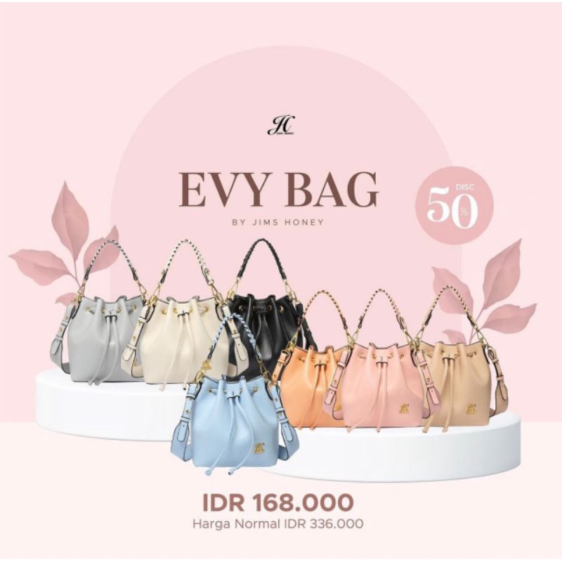 EVI BAG / TAS SELEMPANG WANITA SERUT / TAS WSNITA KEKINIAN/ ORIGINAL JIMSHONEY/ TAS BERKUALITAS HARGA TERJANGKAU