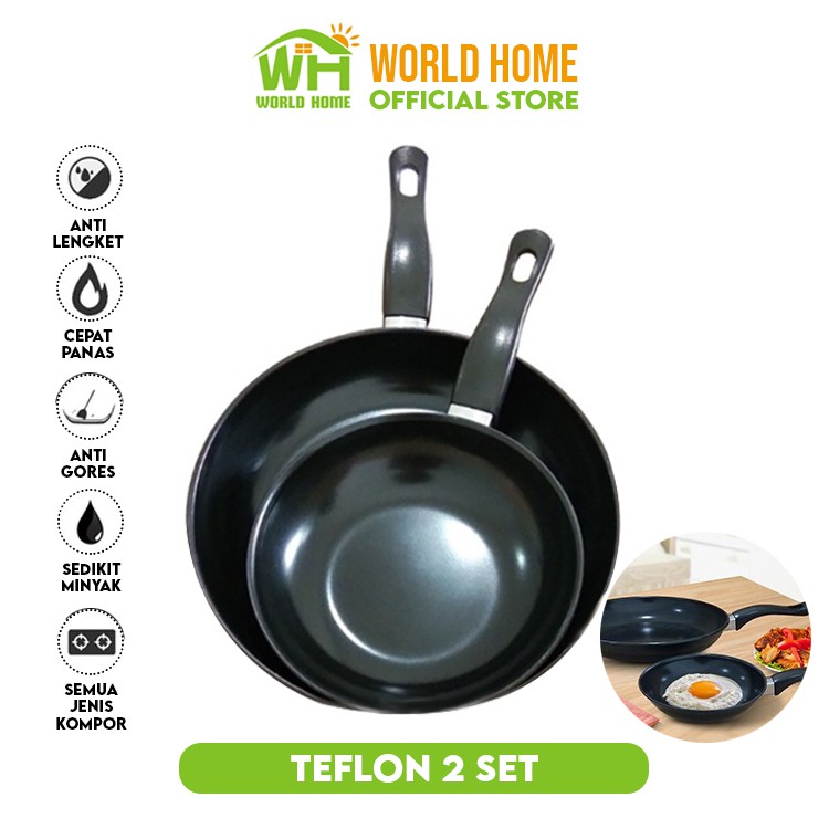 Big Promo Panci Set 5 in 1 Panci Teflon serbaguna panci isi 5 pcs murah