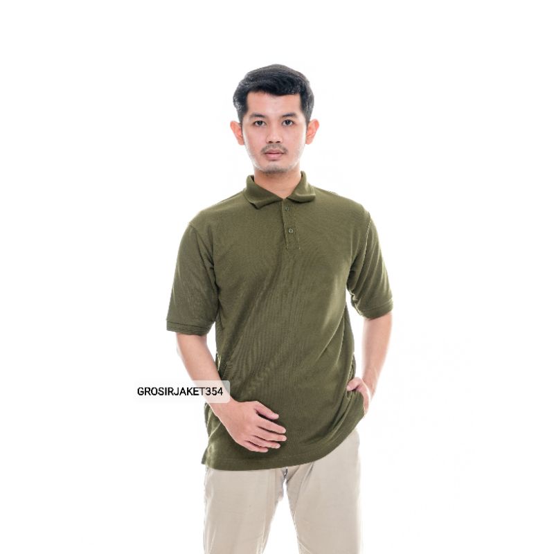 KAOS PRIA POLO BASIC OURS-IST