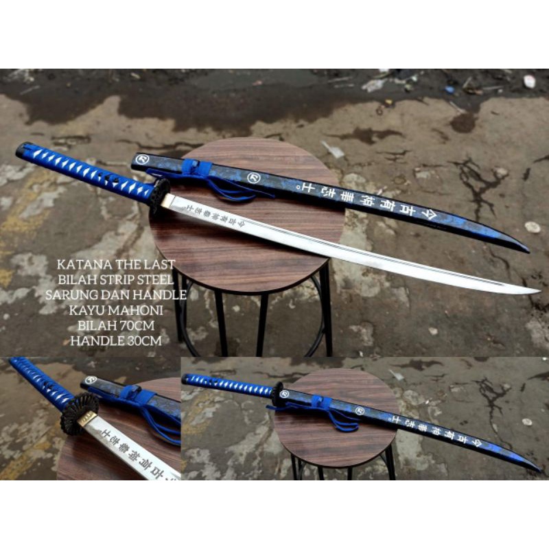 TERBARU DAN TERMURAH!!! Thelast kanji model runcing / lancip katana ryujin samurai murah