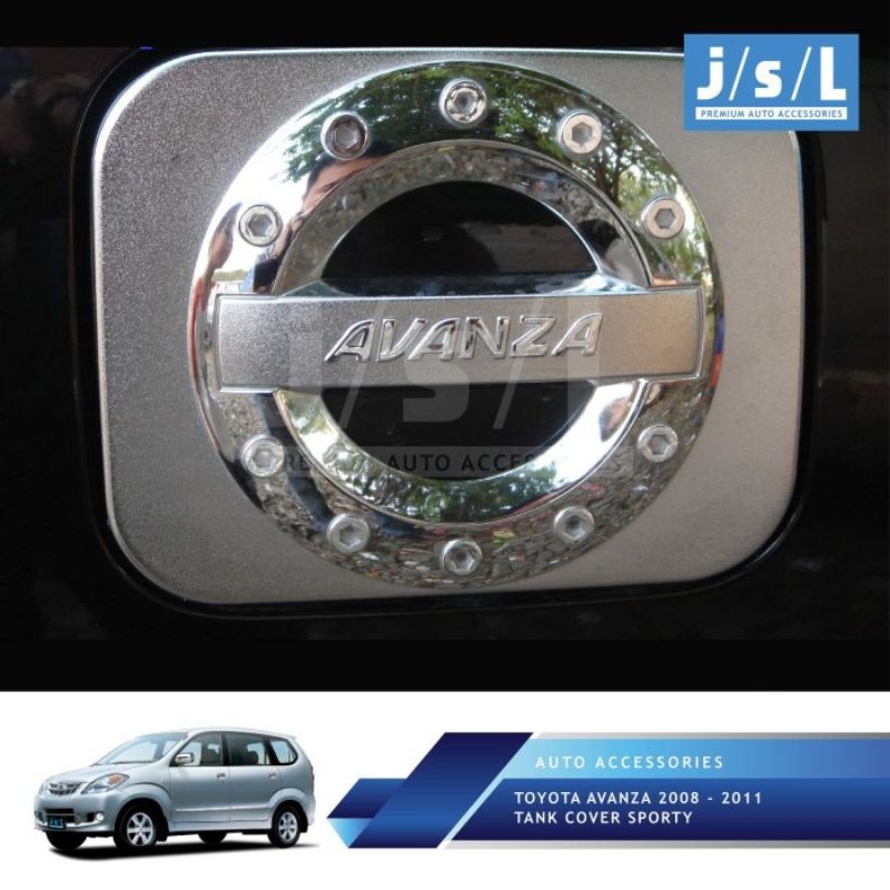 Toyota Avanza 2008 – 2011 Tank Cover Sporty Chrome