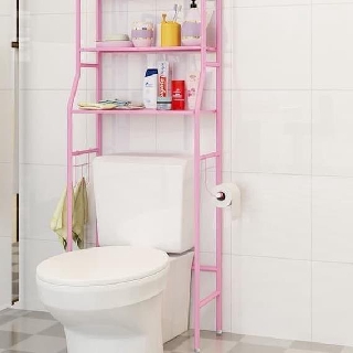  FD83  Rak Kamar Mandi 3 Susun Tingkat Aluminium WC Dinding  Toilet  Dapur  Shopee Indonesia