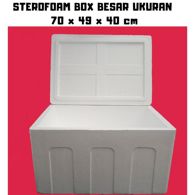 ✅Baru STEROFOAM BOX 60 Kg UKURAN 70 x 49 x 40 cm