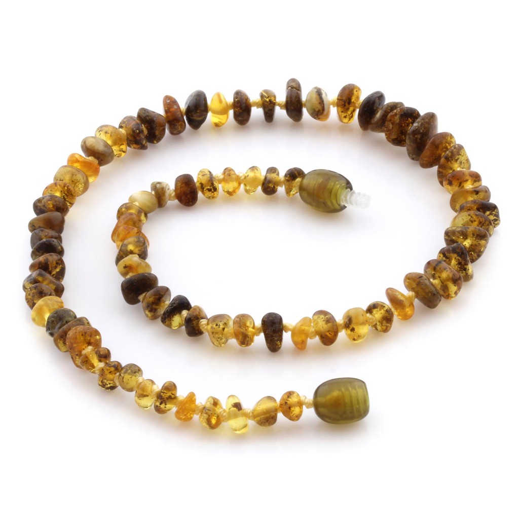 Kalung Baltic Amber Green (XB54G , CE38) By Carlis Baby