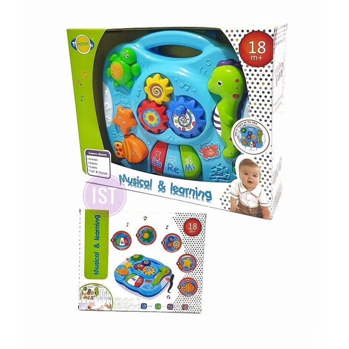 MWN Mainan Music Bayi Musical &amp; Learning Dinosaur No.1098