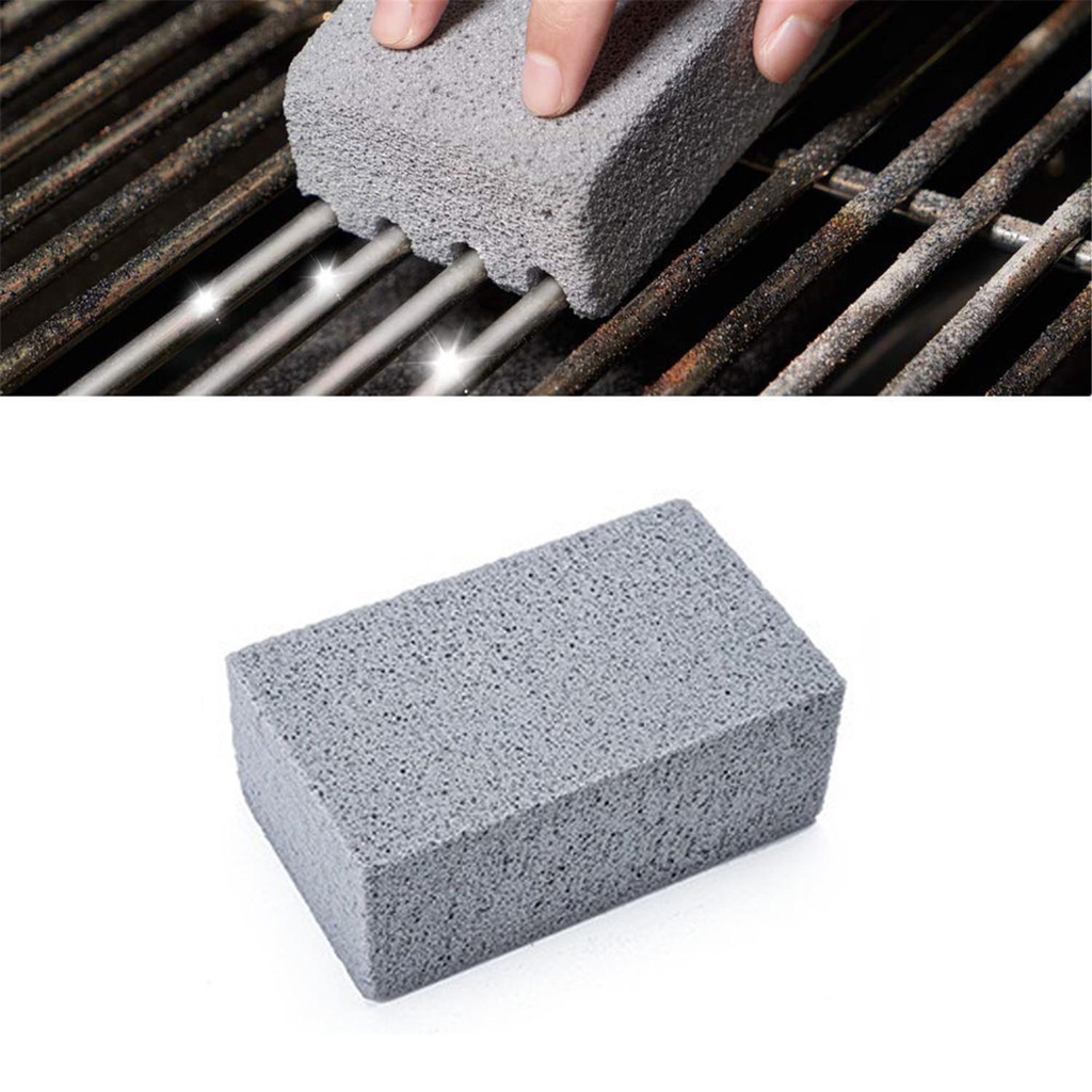 Solighter Cleaning Brick Block Grill Hias Gadget Pembersih Lemak Dapur