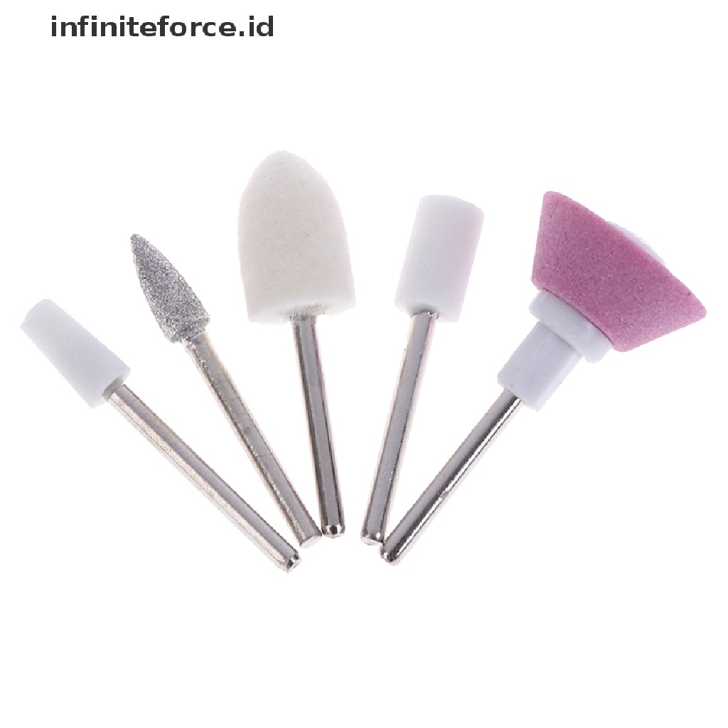 Infiniteforce.id Mesin Bor Elektrik 5 In 1 Alat Poles / Ukir Kuku Untuk Nail Art