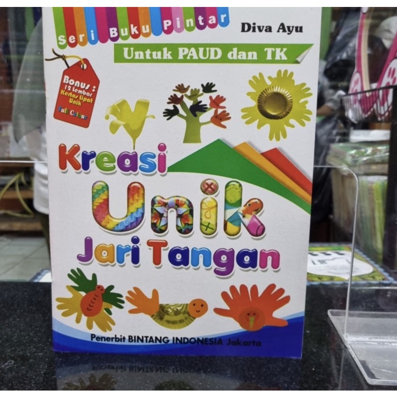 Seri buku pintar kreasi unik jari tangan