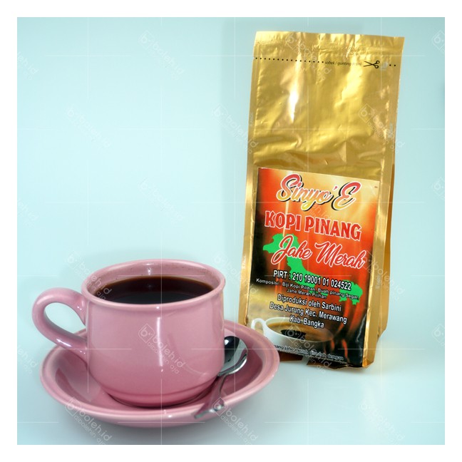 

Kopi Pinang Jahe Merah Sinyo E Khas Bangka Belitung