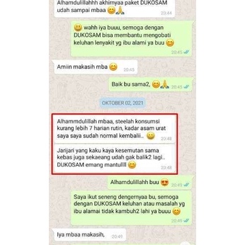 MADU HERBAL ASLI DUKOSAM ATASI SAKIT NYERI LINU KEBAS PEGAL LEHER BETIS PUNGGUNG JARI