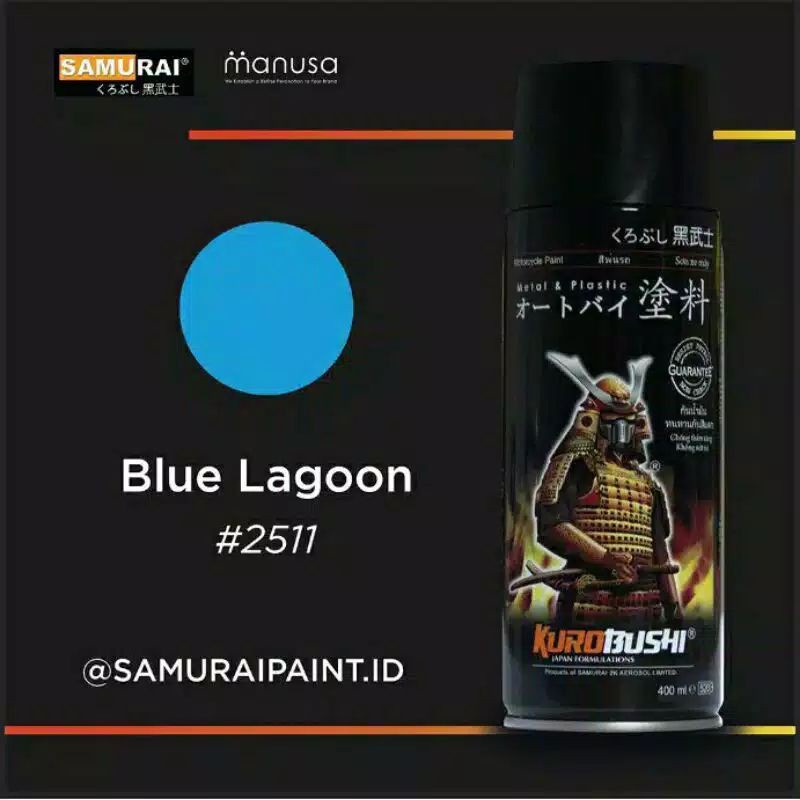

SAMURAI PAINT 2511 BLUE LAGOON 400ML