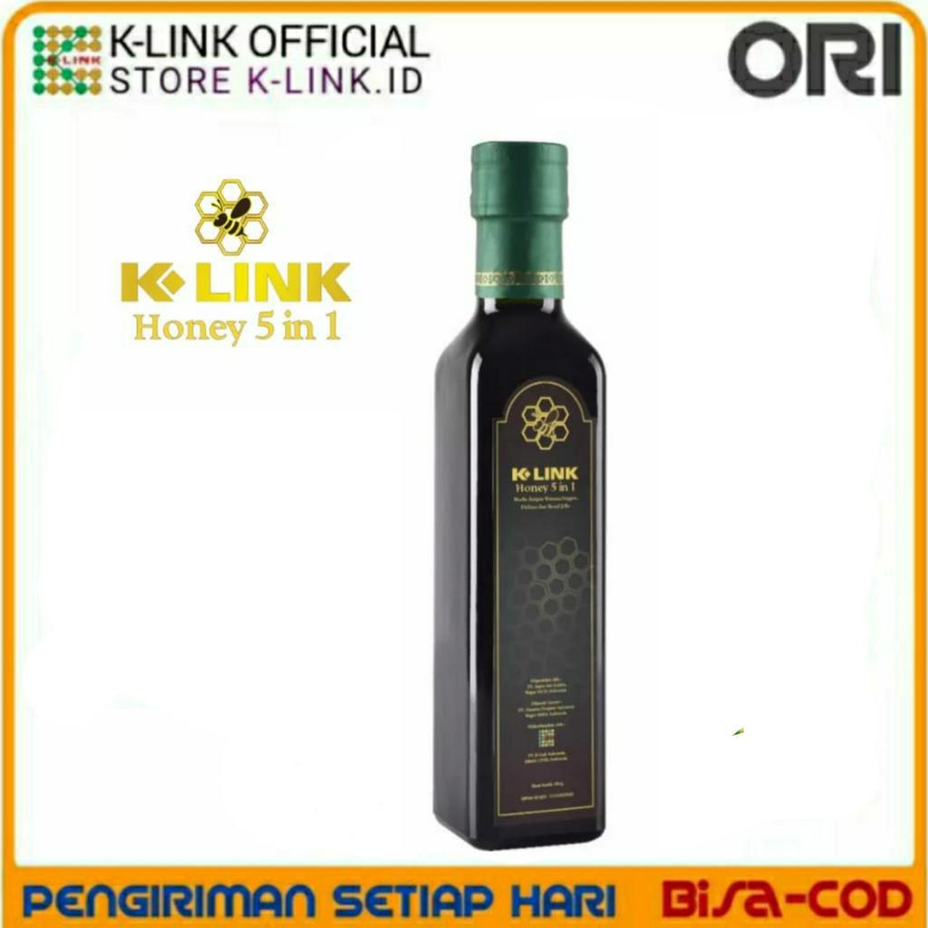 

K-HONEY 5 IN 1 MADU ASLI ORIGINAL K LINK 1 botol isi 350 gr