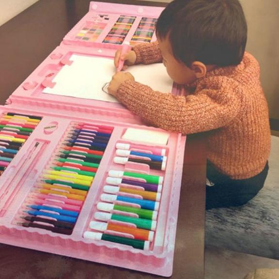 

Baru - IMomBayi Crayon Set 208pcs / Krayon Mewarnai Anak 208pcs / Pensil Warna Set 208pcs !