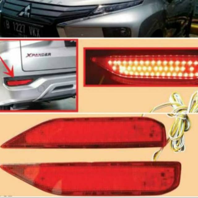 Reflektor mata kucing lampu xpander