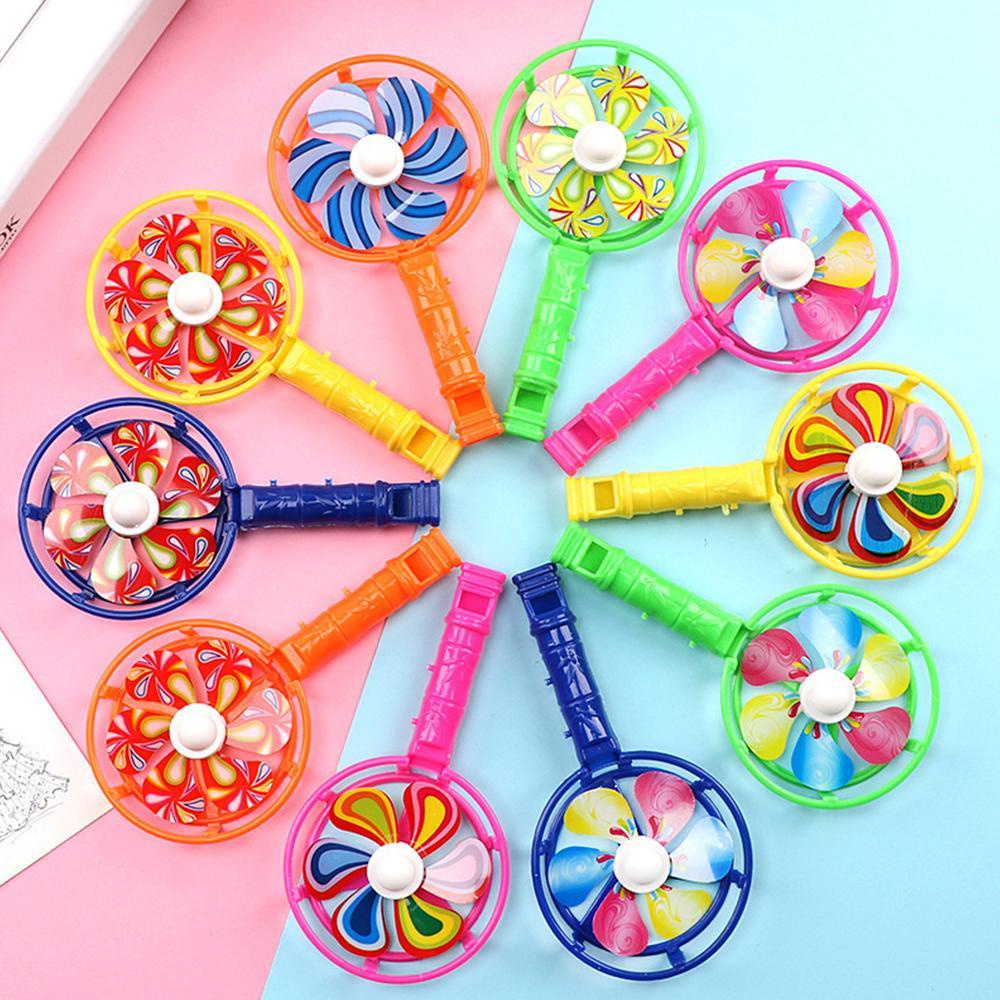 Nanas 20 Pcs Whistle Windmill Novelty Trick Wind Spinner Hadiah Anak Prank Maker